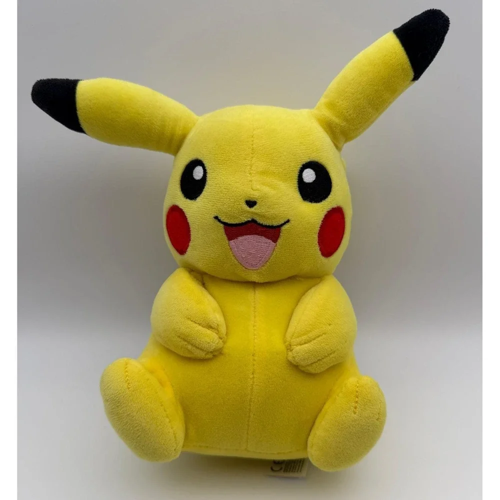 Pokemon Pikachu Plush 8 Inch Stuffed Animal Wicked Cool Toys WCT 2019 Yellow